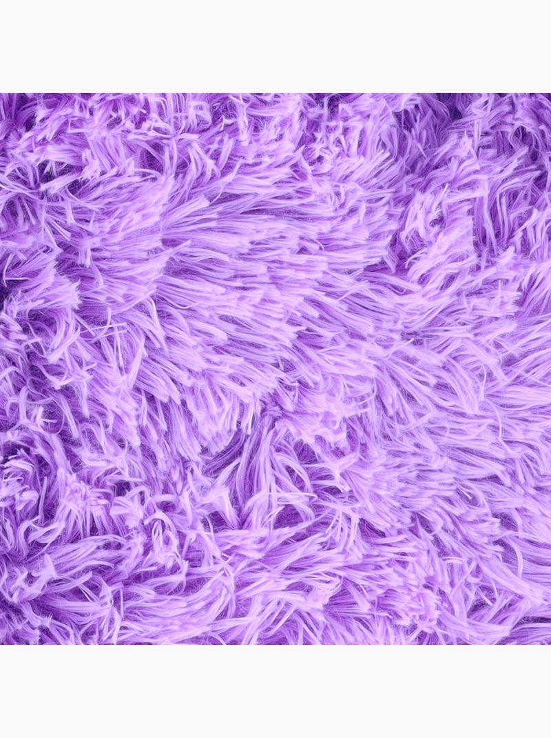 Panier rond ultra doux Krem Violet - Kiabi