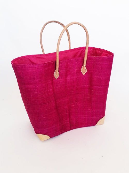 Panier Tamatave GM Fuchsia - Kiabi