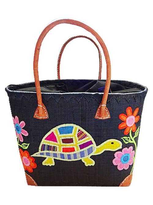 Panier Tortue GM Noir - Kiabi