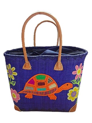 Panier Tortue MM Bleu Marine