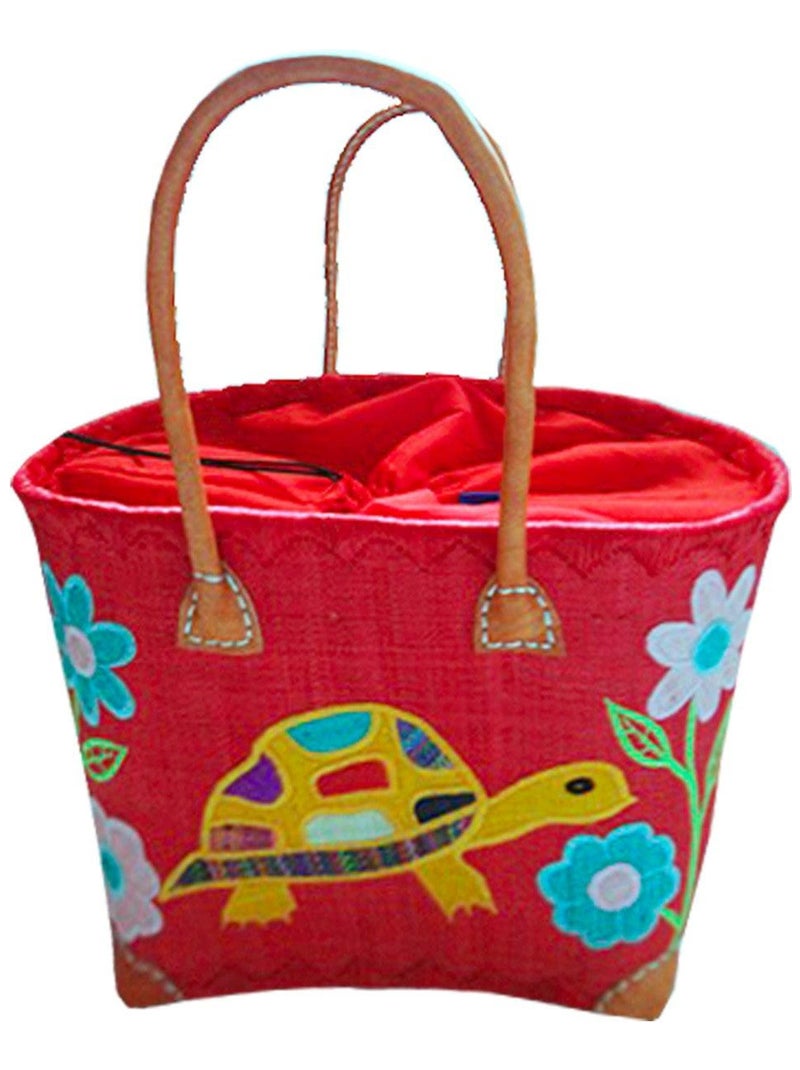 Panier Tortue MM Rouge Rouge - Kiabi