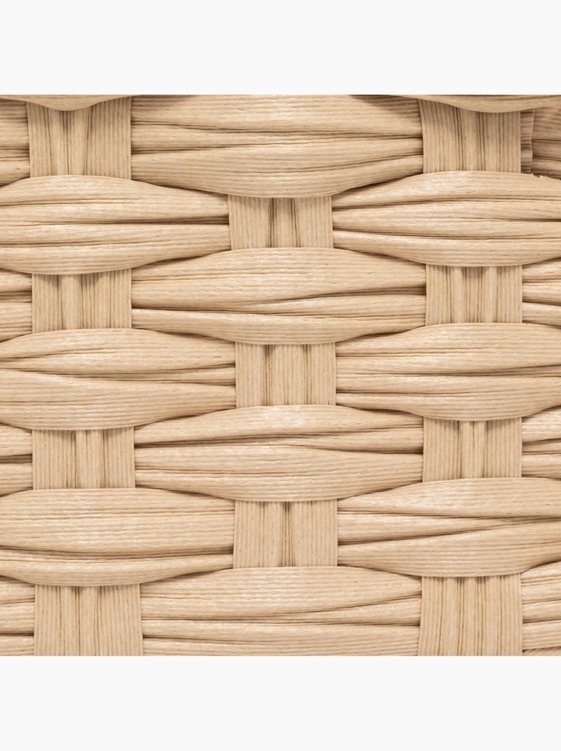 Panier tresse Beige - Kiabi