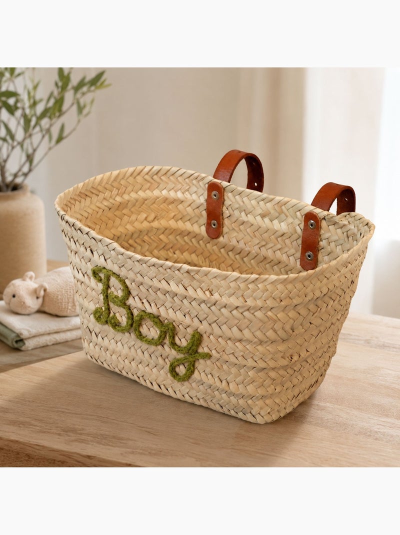 Panier vélo "Boy" Vert - Kiabi