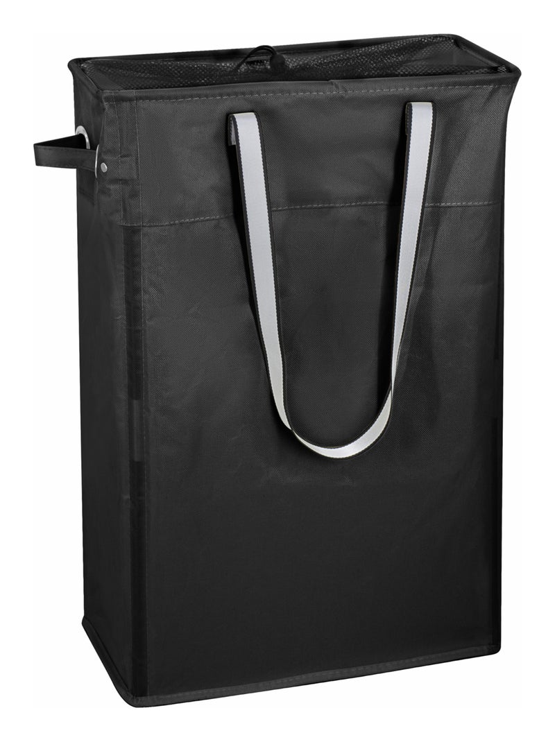 Panière à linge pliante grande capacité Noir - Kiabi