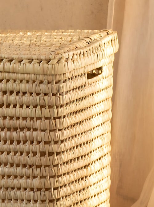 Panière à linge rectangle palmier - Kiabi