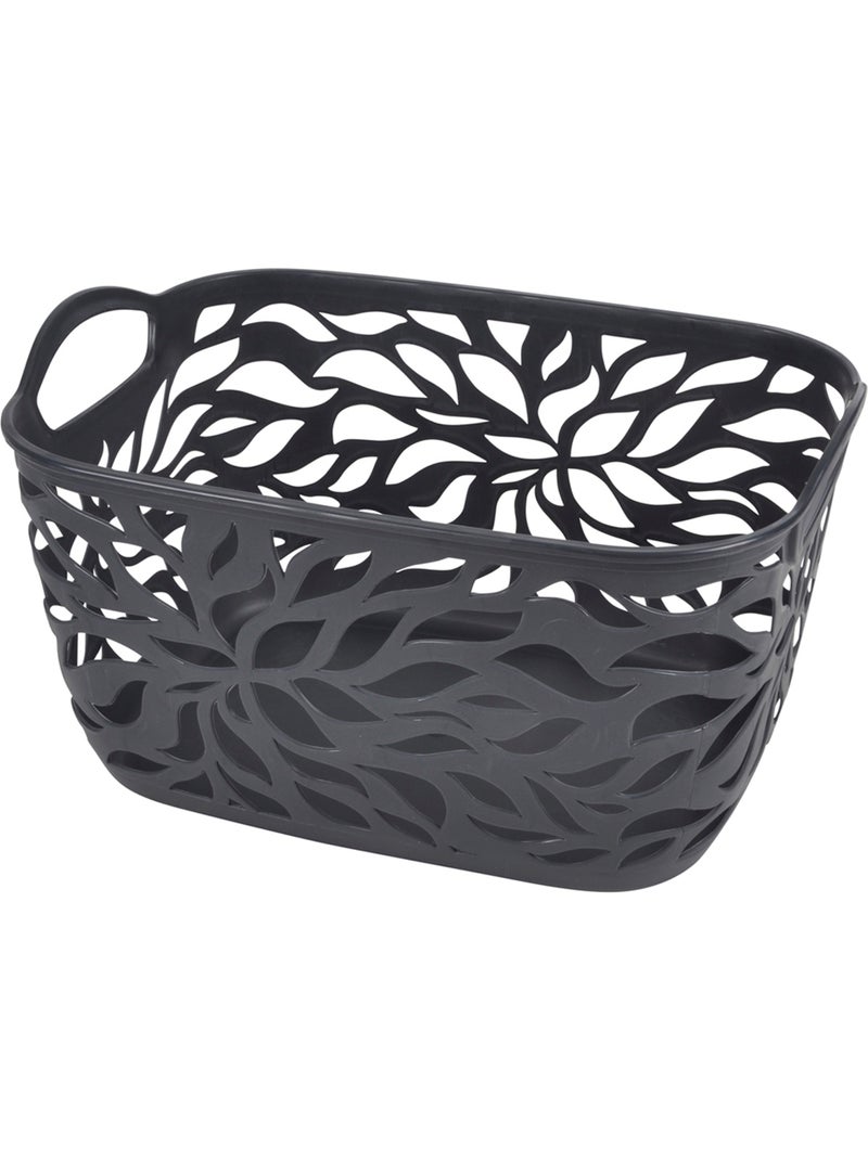 Paniere corbeille 3.5 L motif vegetal Multicolore - Kiabi