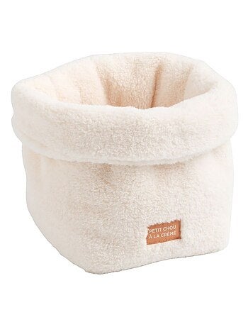 Panière de rangement en sherpa - SAUTHON