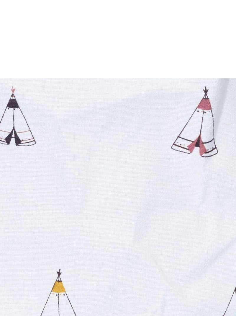 Panière de rangement en tissu - SAUTHON Blanc - Kiabi