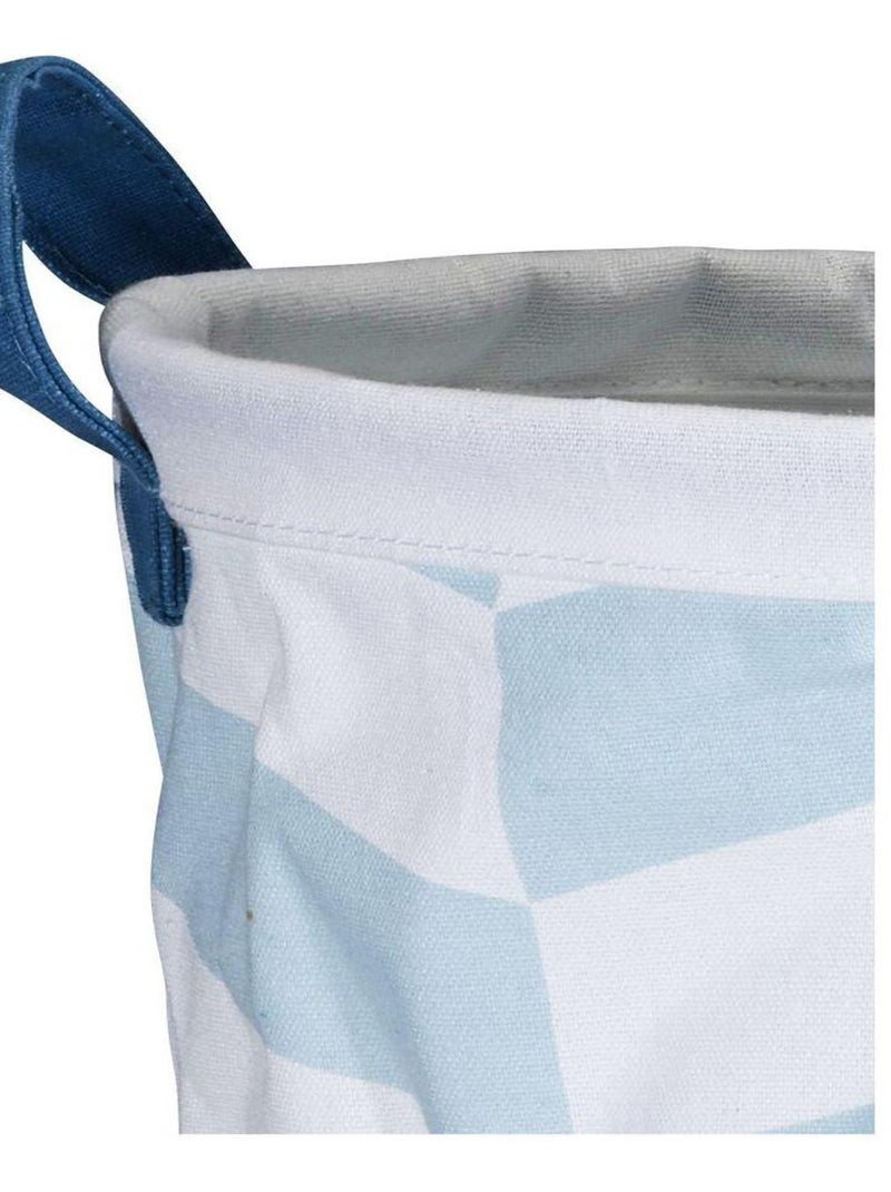 Panière de rangement en tissu - SAUTHON Bleu - Kiabi
