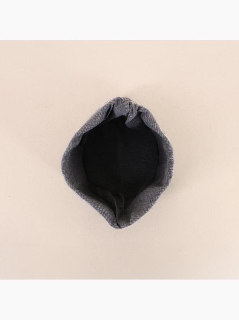 Panière reversible noire et grise 15cm Noir - Kiabi