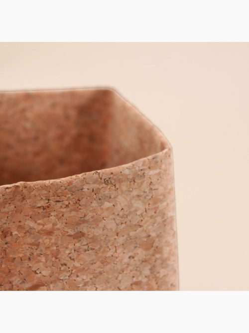 Panière rond en liège 15x16cm - Kiabi