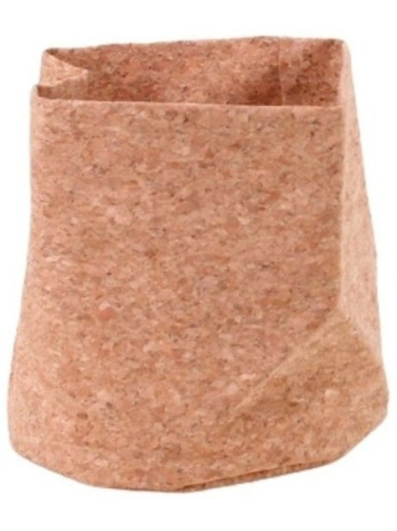 Panière rond en liège 15x16cm Beige - Kiabi