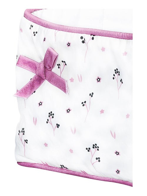 Paniere tissu en coton - BABYPRICE - Kiabi
