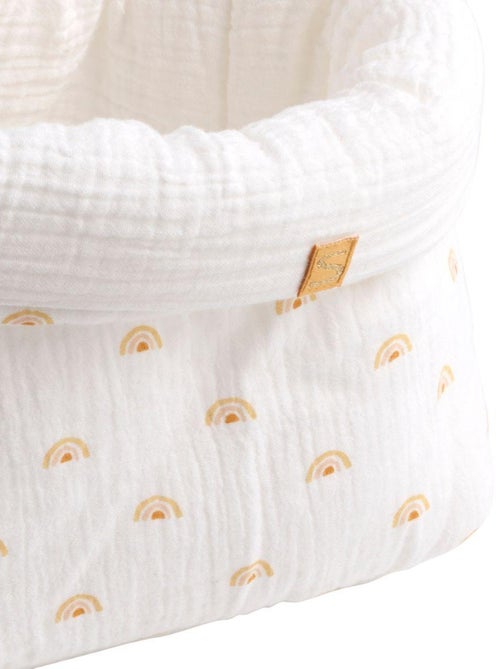 Panières de rangement lot de 2 en coton - SAUTHON - Kiabi