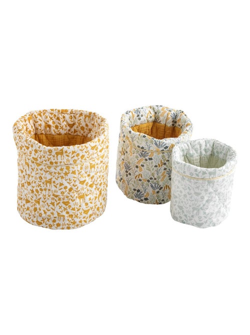 Panières en coton - - Kiabi