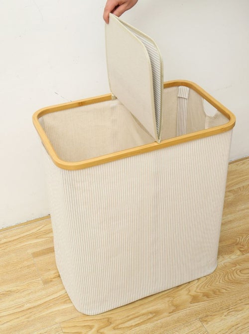 Paniers à linge Coton Bambou PROMO LINGE - Kiabi