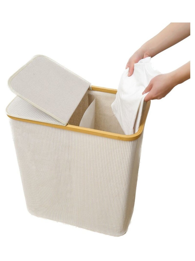 Paniers à linge Coton PROMO LINGE Blanc - Kiabi