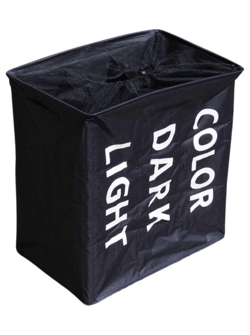 Paniers à linge Polyester PROMO LINGE Noir - Kiabi