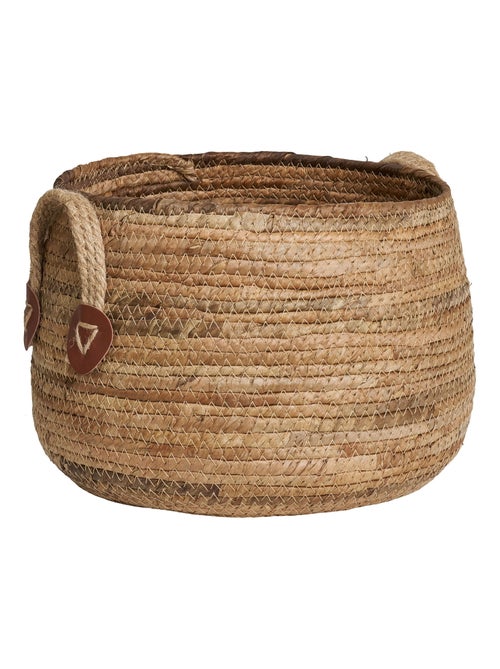 Paniers Aosta - Paniers, feuille de bananier, naturel, lot de 2 - Kiabi