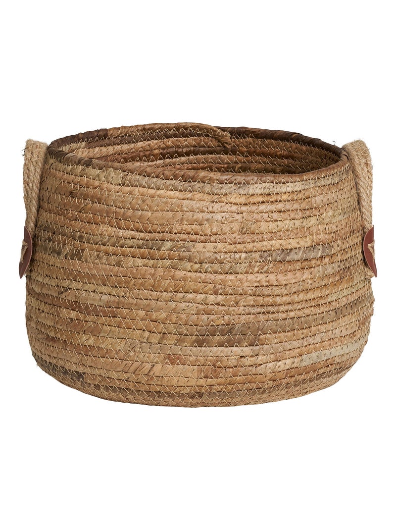 Paniers Aosta - Paniers, feuille de bananier, naturel, lot de 2 Beige - Kiabi
