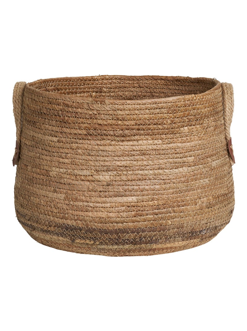 Paniers Aosta - Paniers, feuille de bananier, naturel, lot de 2 Beige - Kiabi
