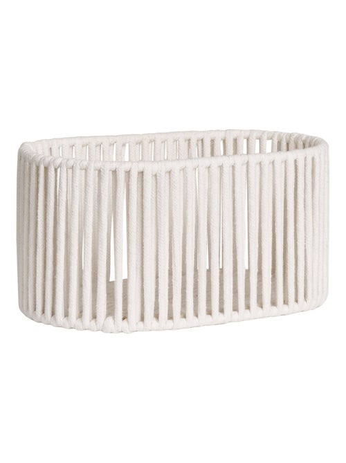 Paniers Arese - Paniers, coton/métal, blanc cassé, lot de 2 - Kiabi