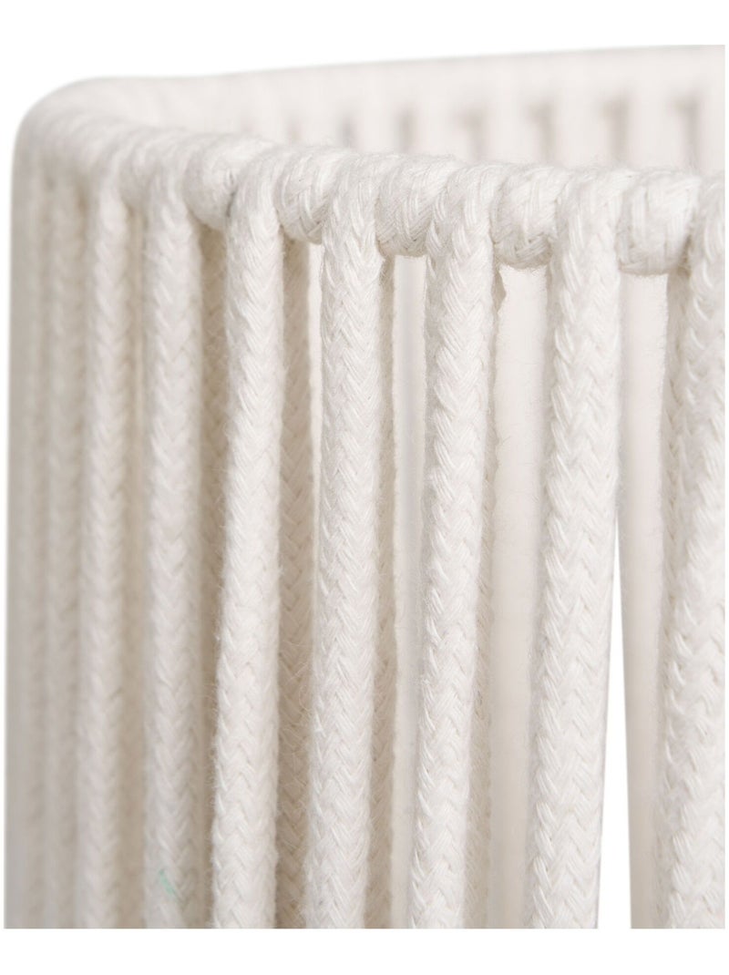 Paniers Arese - Paniers, coton/métal, blanc cassé, lot de 2 Blanc - Kiabi