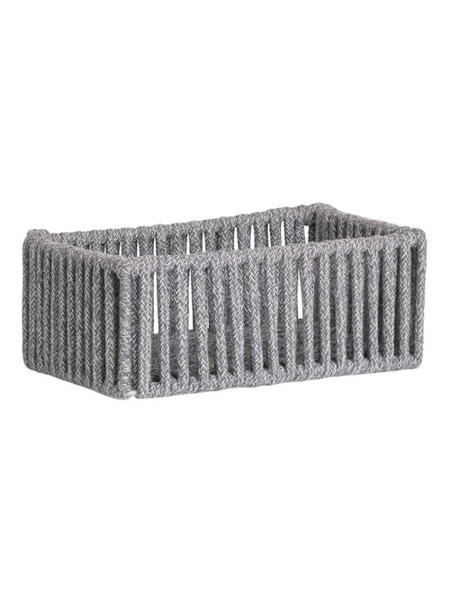 Paniers Arese - Paniers, coton/métal, gris, lot de 3 - Kiabi