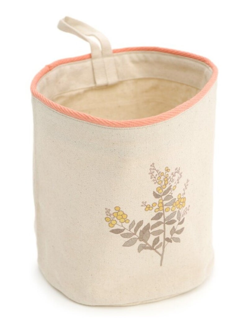 Paniers de rangement à suspendre set 2 paniers Flora - Nattiot Multicolore - Kiabi
