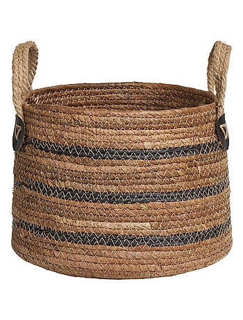 Paniers Erba - Paniers, feuille de bananier, naturel, lot de 2