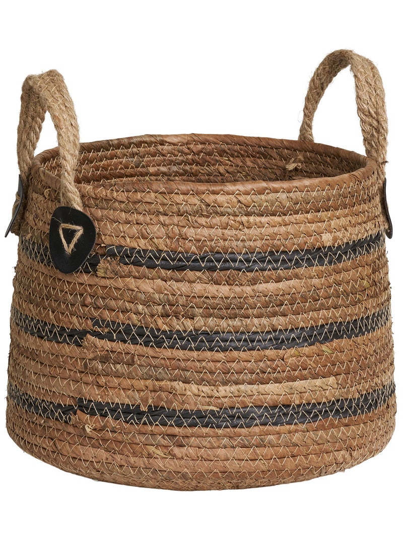 Paniers Erba - Paniers, feuille de bananier, naturel, lot de 2 Beige - Kiabi