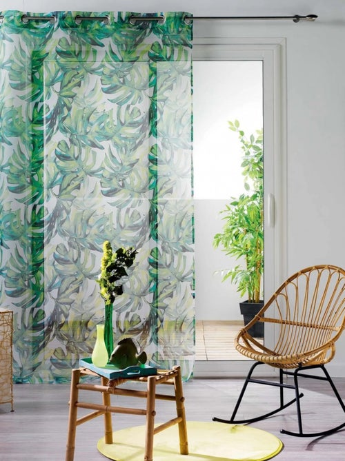 Panneau a oeillets rideau Voile Carvenao - Kiabi