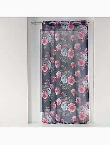 Panneau a oeillets rideau Voile Collection Flowers