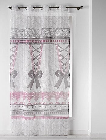 Panneau a oeillets rideau Voile Collection Joli Corset