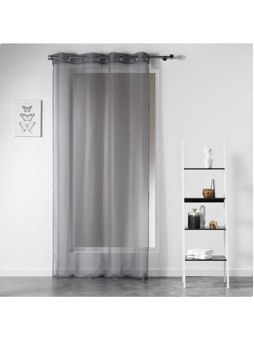 Panneau a oeillets rideau Voile Galactic - Kiabi