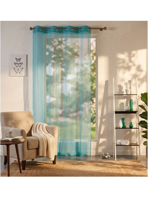 Panneau a oeillets rideau Voile Galactic - Kiabi