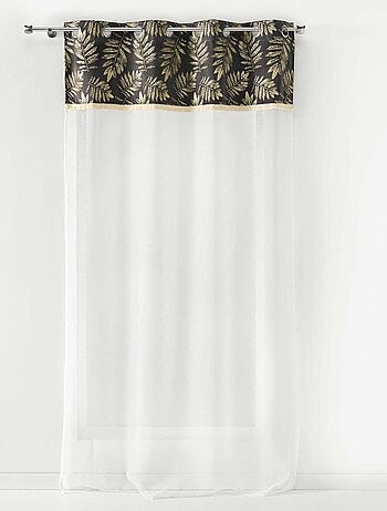 Panneau a oeillets Voilage Collection Tropical Adelore