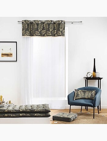 Panneau a oeillets Voilage Collection Tropical Adelore