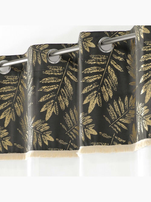 Panneau a oeillets Voilage Collection Tropical Adelore - Kiabi