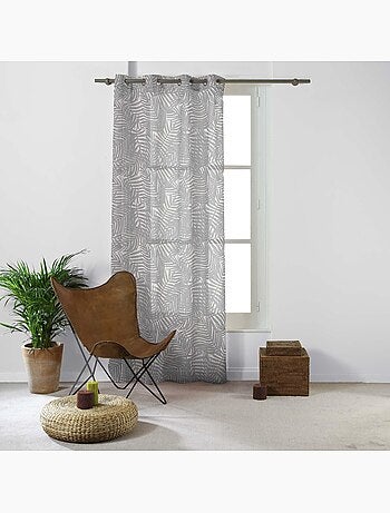 Panneau a oeillets Voilage Eucalys