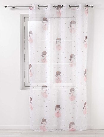 Panneau a oeillets Voilage Fifi Petite Princesse