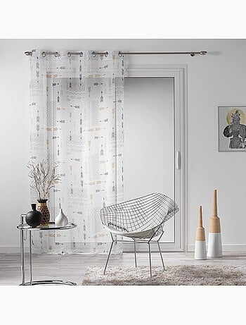 Panneau a oeillets Voile Boho