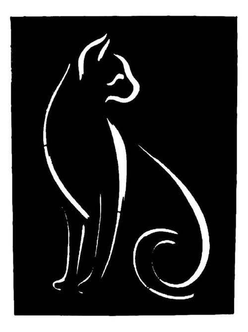 Panneau à suspendre motif chat - Kiabi