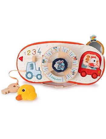 Panneau d'activités en voiture