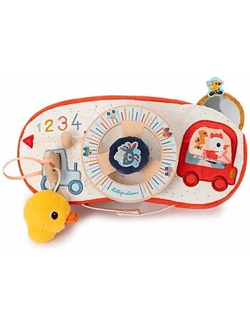 Panneau d'activités en voiture