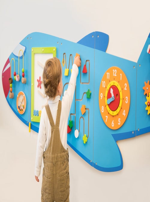 Panneau d'activités mural Avion - Kiabi