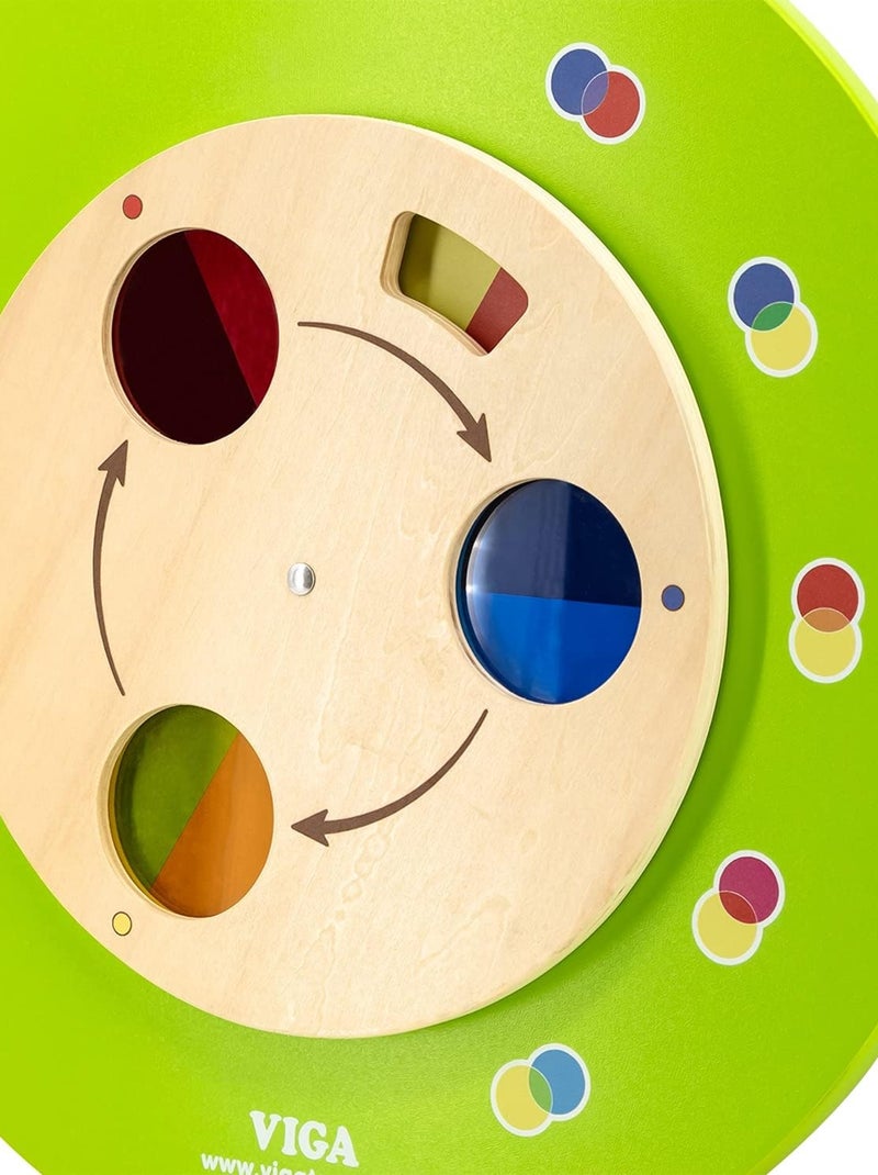 Panneau d'activités mural Chenille Vert - Kiabi