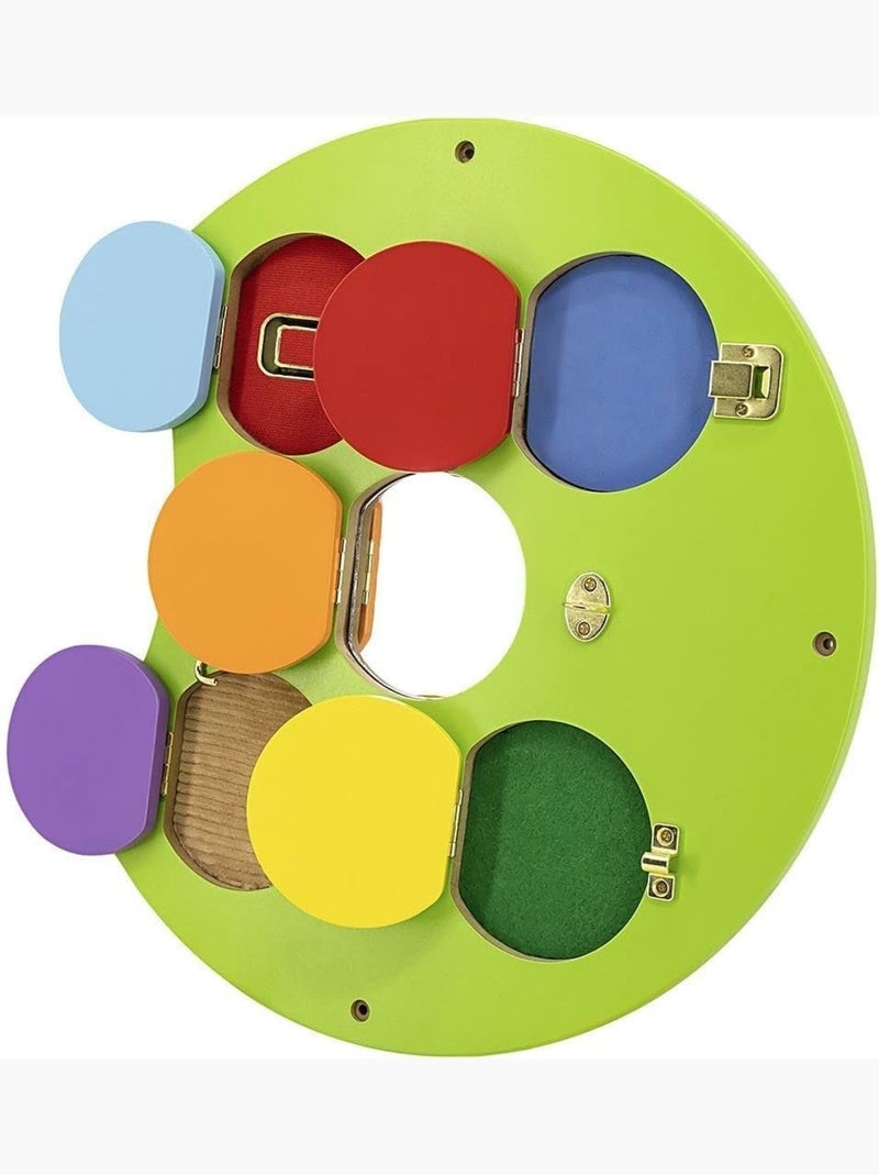 Panneau d'activités mural Chenille Vert - Kiabi