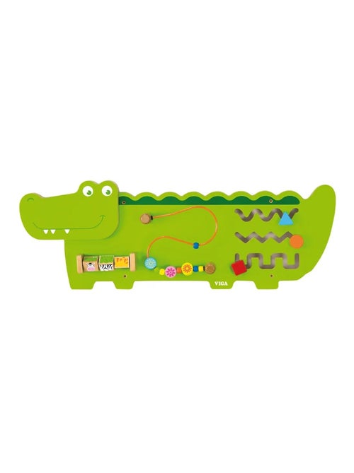 Panneau d'activités mural Crocodile - Kiabi