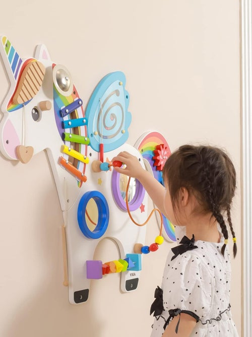 Panneau d'activités mural Licorne - Kiabi